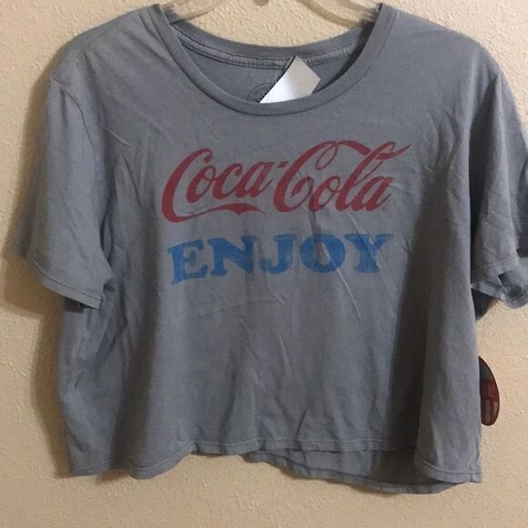 ❤️Recycle  Karma Coke Crop Top - Picture 1 of 5